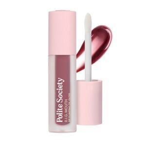 🎀 Polite Society BIG MOUTH Lip Plumping Oil Gloss – Loud & Proud